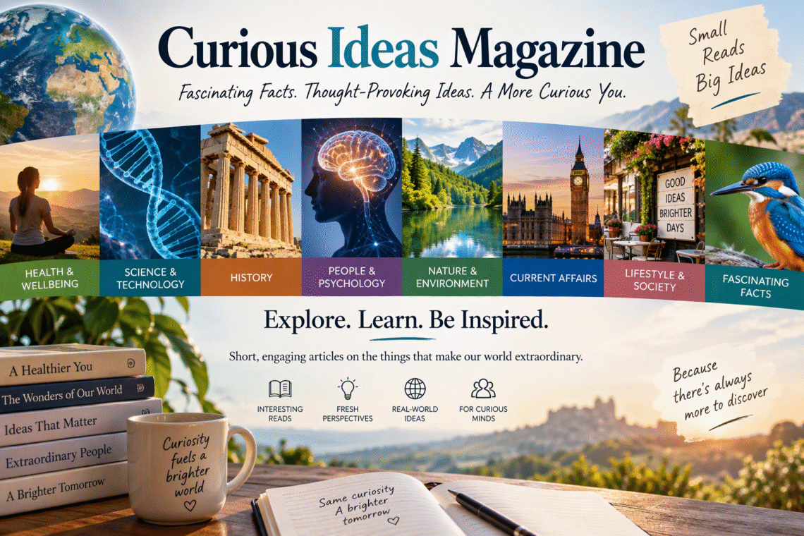 curious ideas magazine